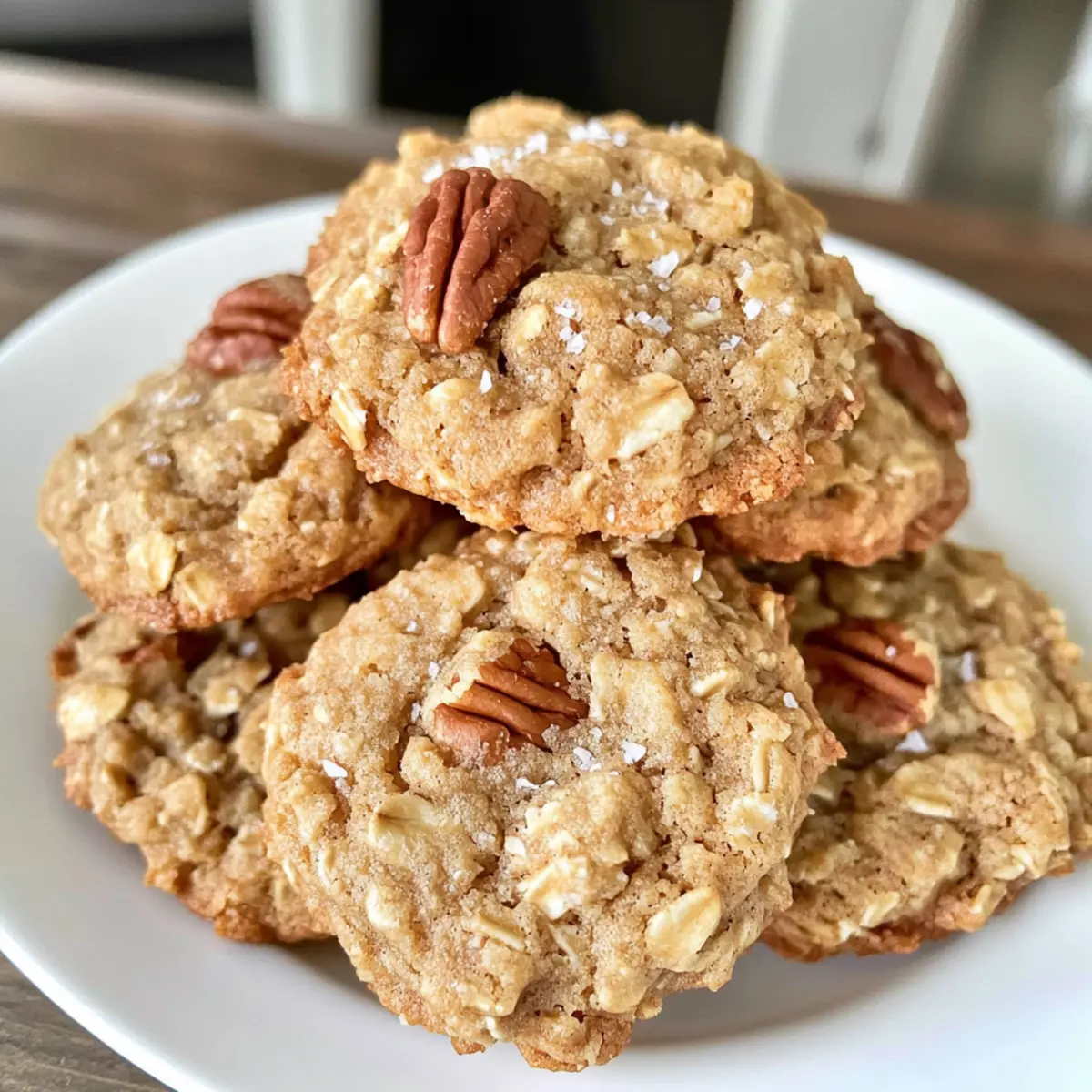 Haferflocken Kokosnuss Pekanüsse Kekse für deinen Genuss