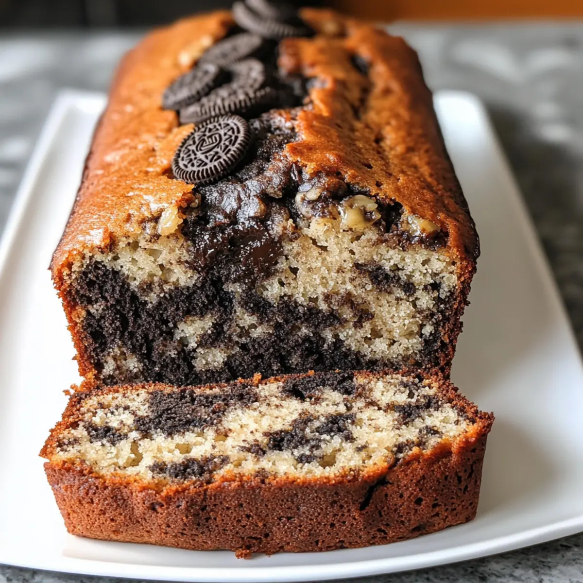 Oreo Bananenbrot: Saftig und unwiderstehlich lecker