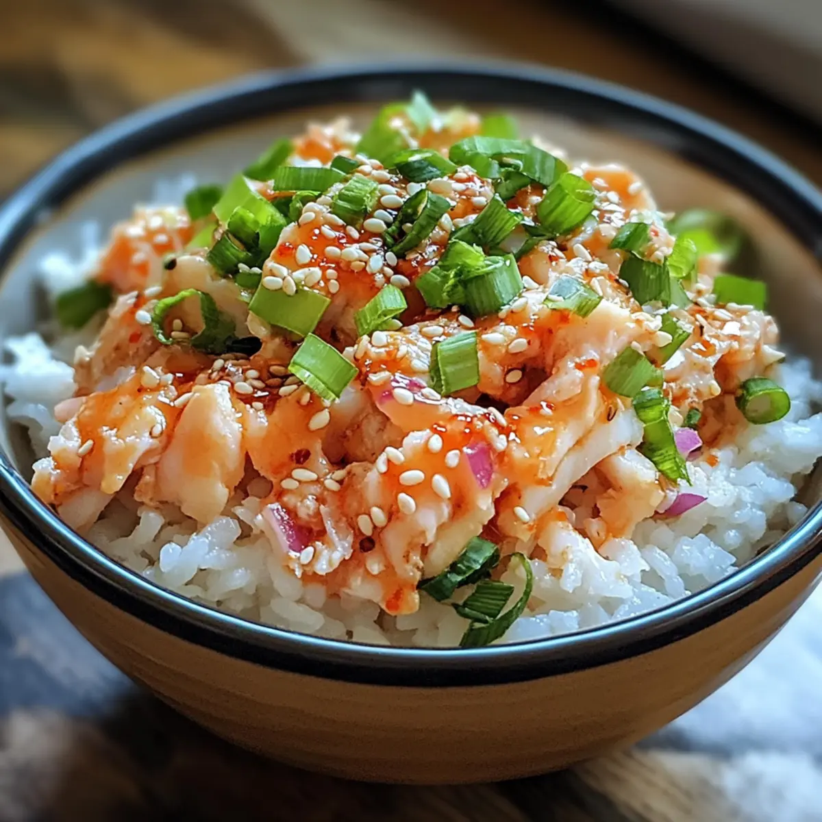 Scharfe Krabben-Sushi-Schalen für schnelle Feinschmecker