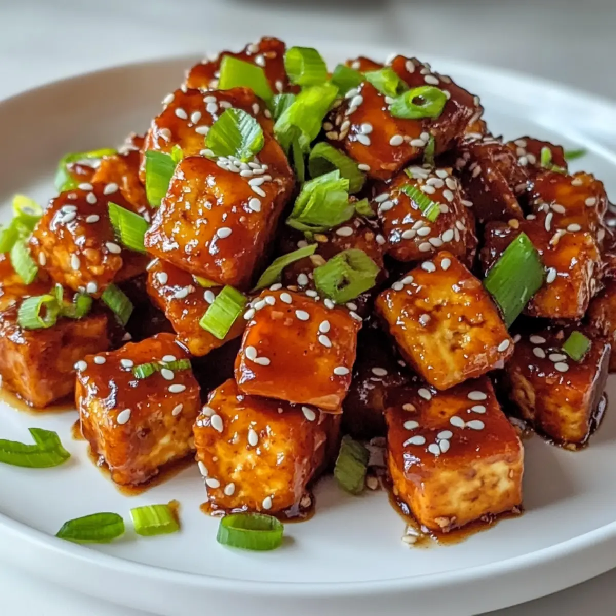 Süßes Chili-Tofu – Kross und voller Geschmack