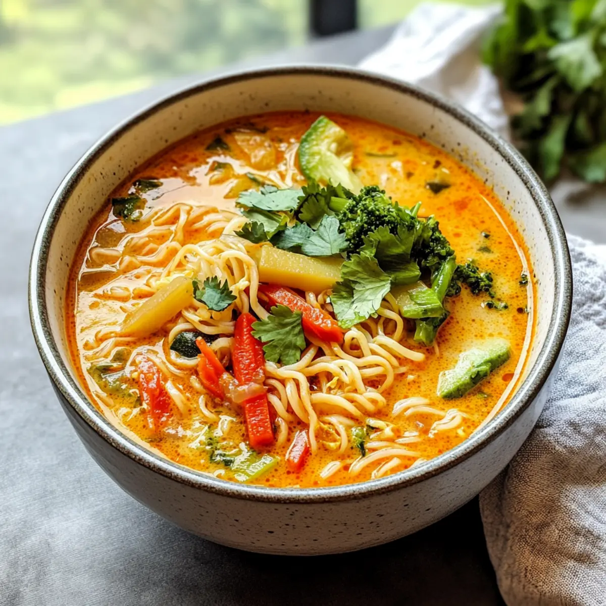 Thailändische Currysuppe für Gemütliche Abende