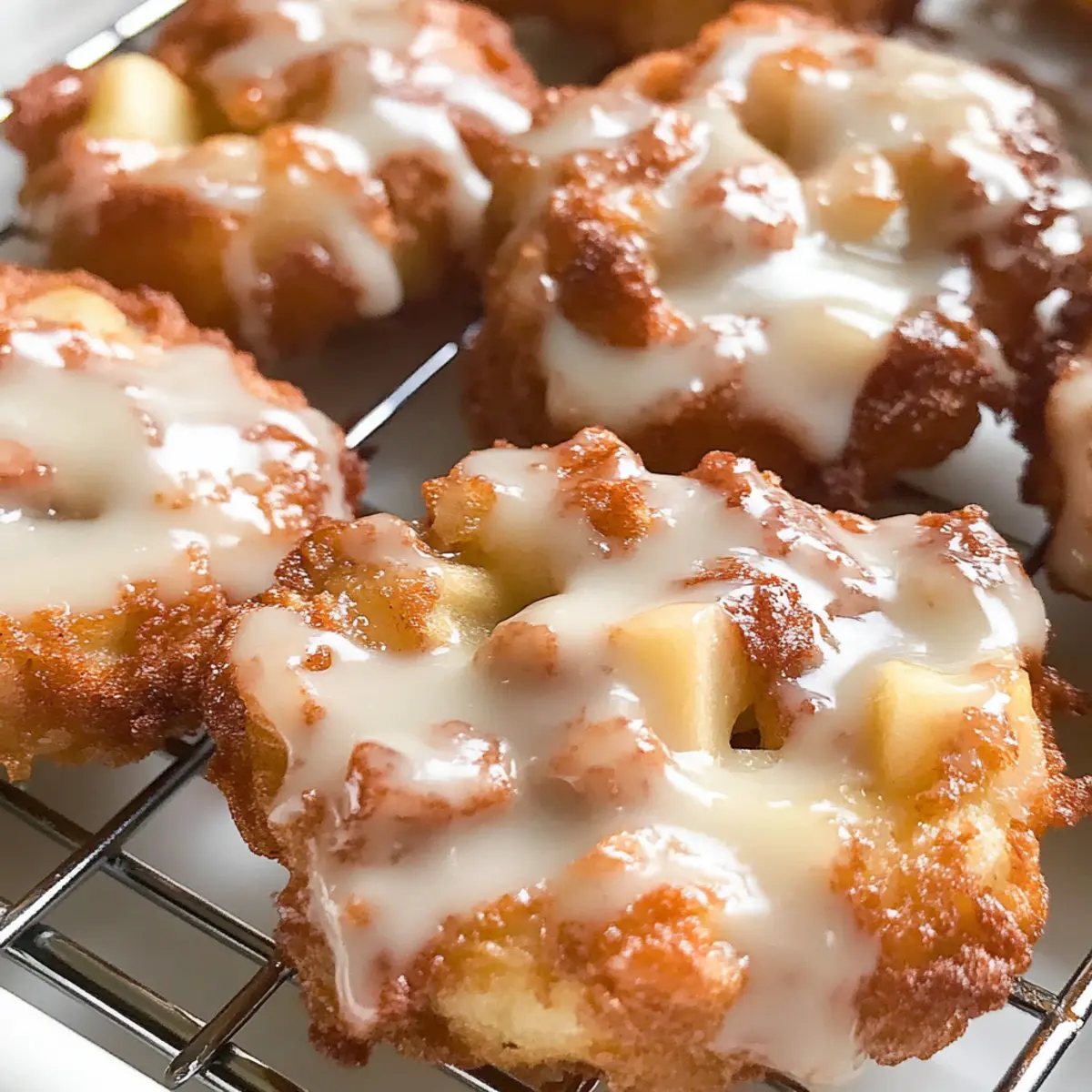 Mandelflocken Apfelkrapfen ohne Zucker