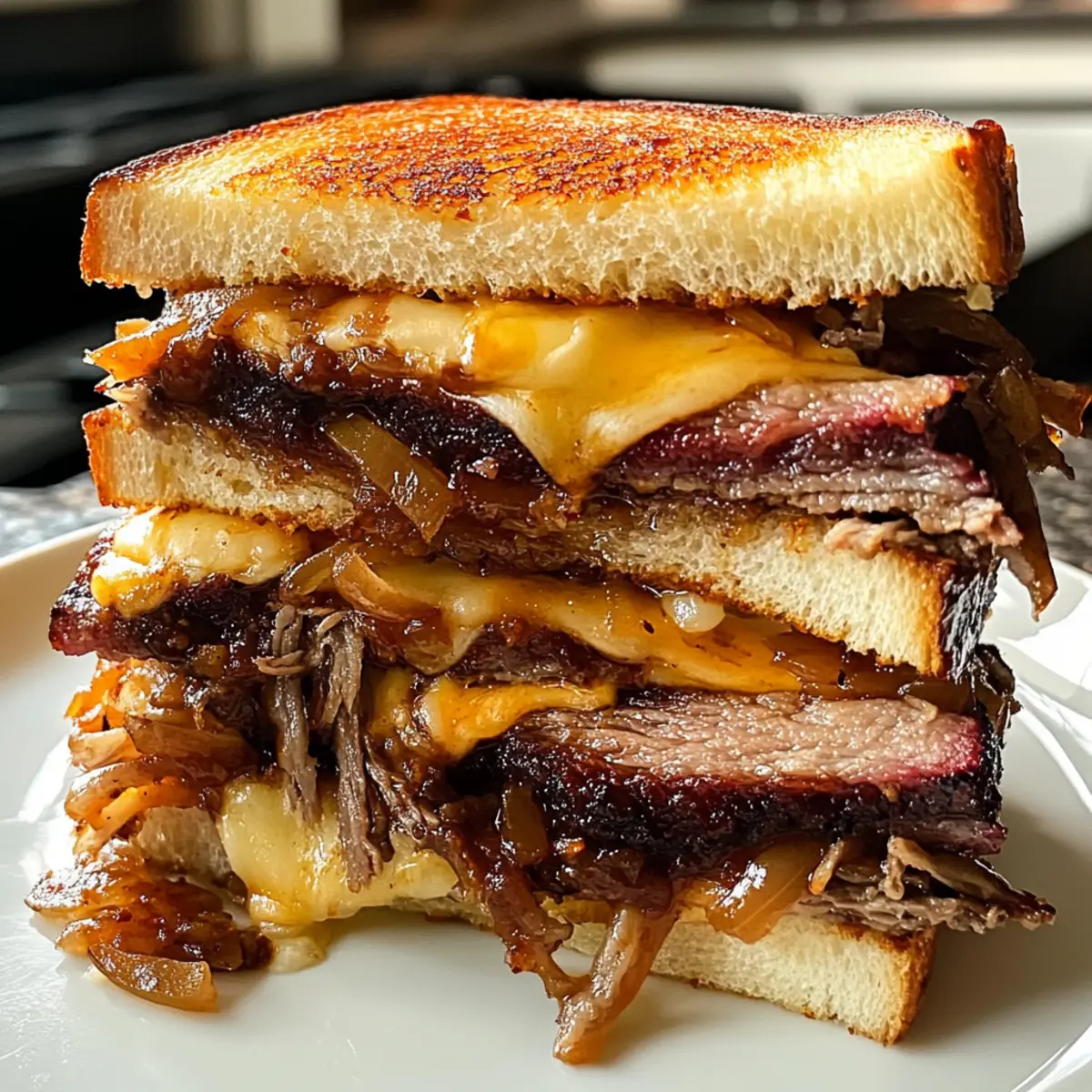 BBQ Brisket Schmelzen – Herzhaft und Satisfying