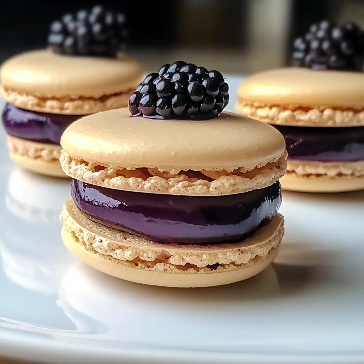 Brombeer-Makronen: Süße Versuchung für jeden Anlass