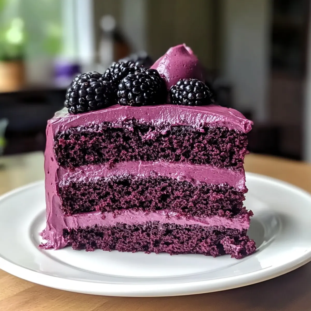 Schwarzbeer-Velvet-Kuchen-Glück für jeden Anlass