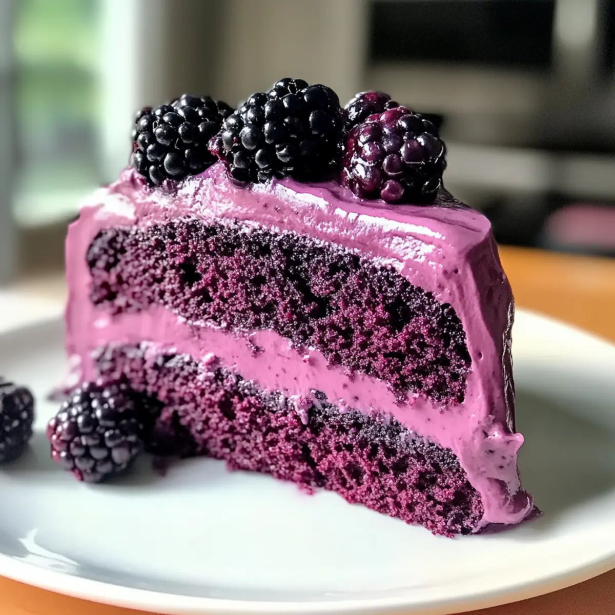 Schwarze Johannisbeer-Velvet-Kuchen-Glück für jeden Anlass