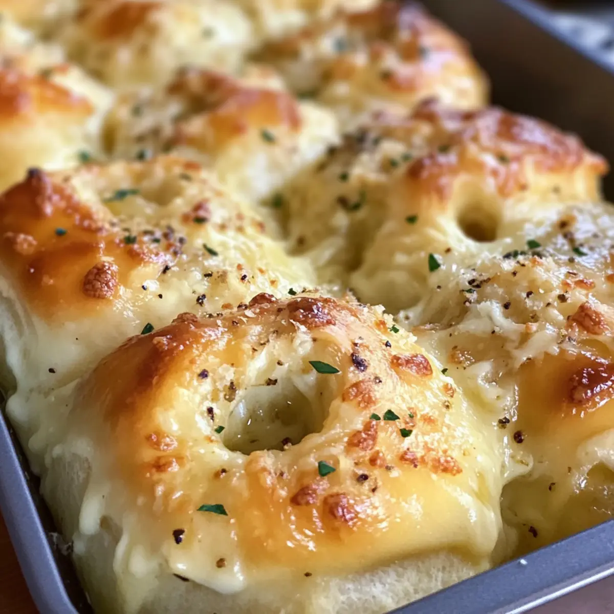 Buttrige Käse Knoblauch Brötchen – So fluffig, so lecker!