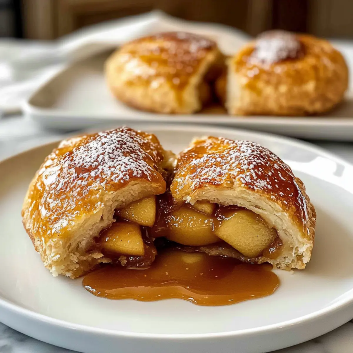 Karamell-Apfel-Pie-Bomben für den perfekten Genuss