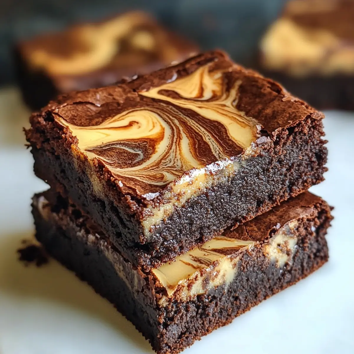 Kaffee-Brownies mit gesüßter Kondensmilch-Schicht