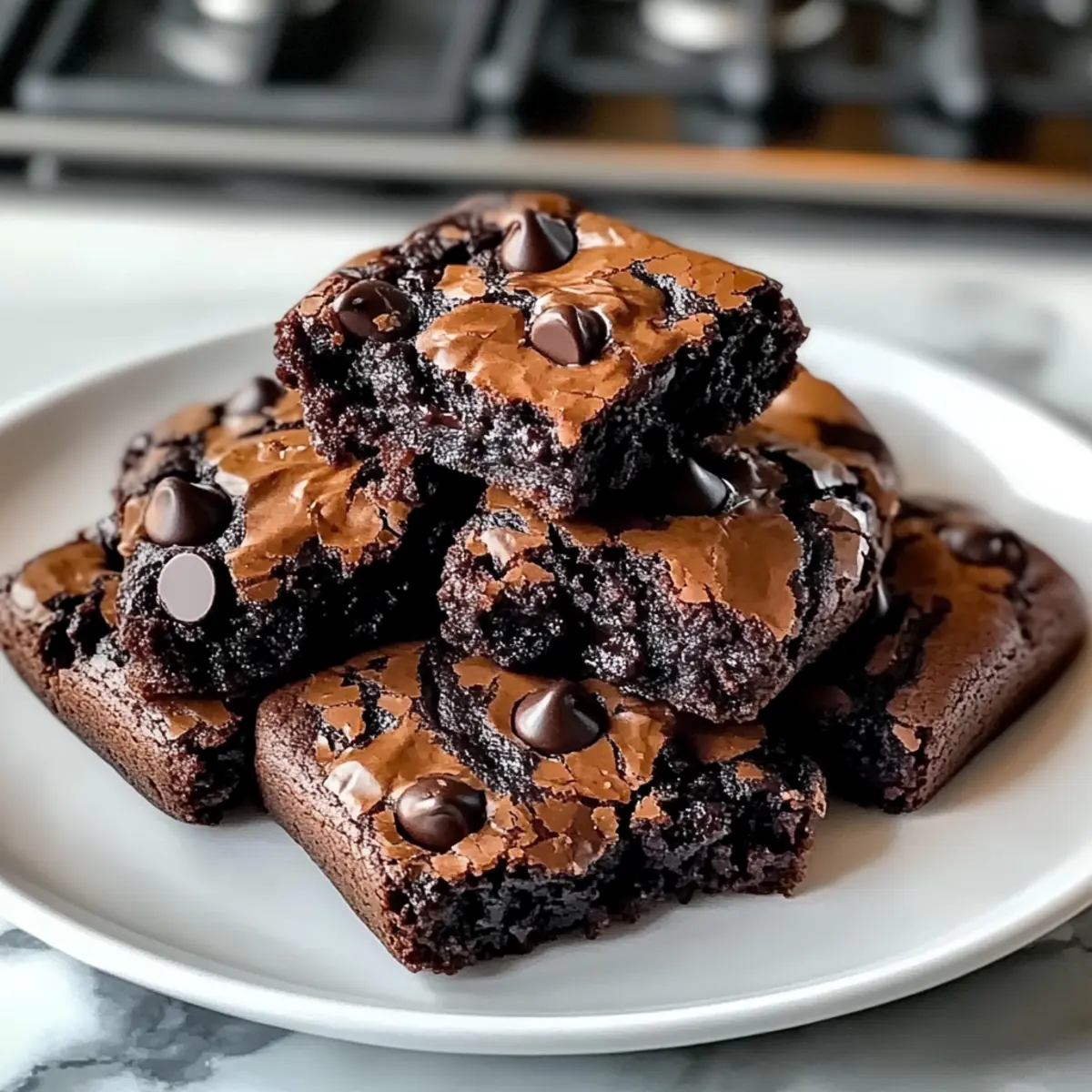 Fudgy Chewy Brookies für Schokoladenliebhaber