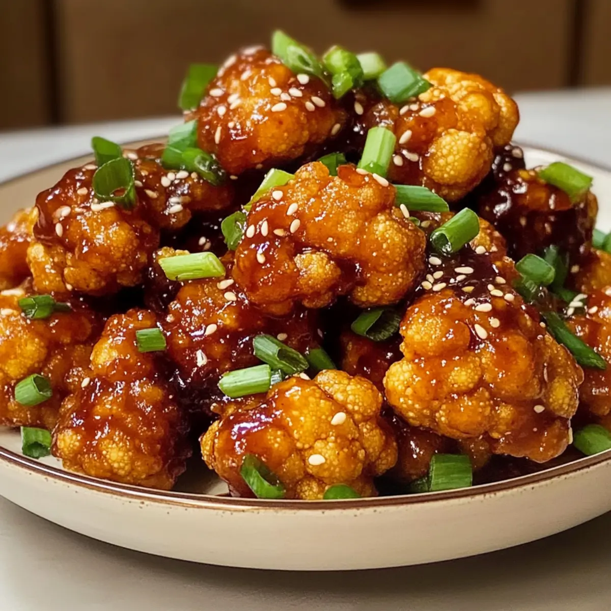 General Tso Blumenkohl: Einfach und Lecker