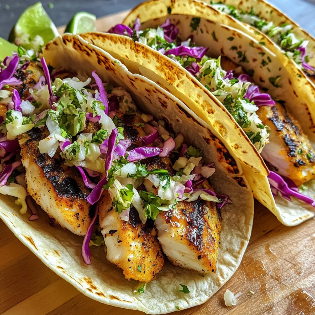 Gegrillte Fisch-Tacos: Frisch und Lecker in 25 Minuten