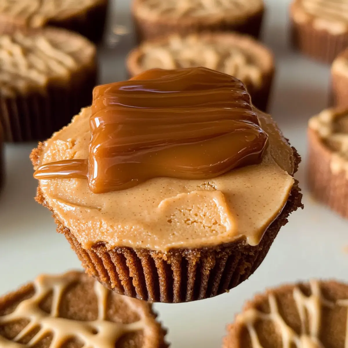 Mini Biscoff Keksbutter Käsekuchen einfach gemacht
