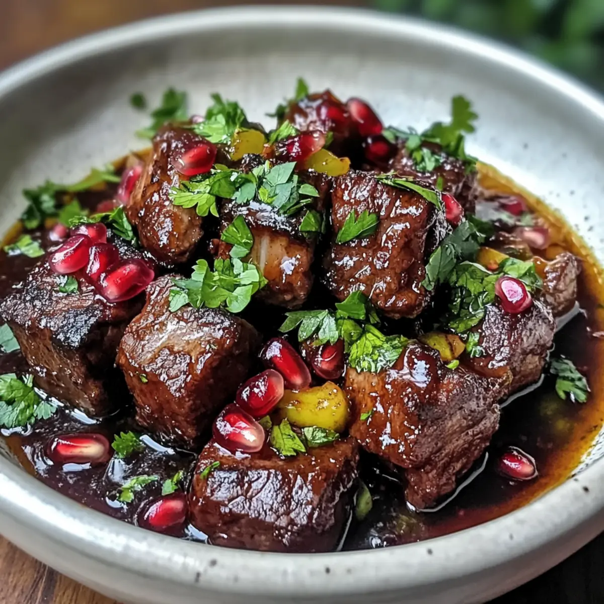 Shish Andaz mit Pomegranate für dein Dinner