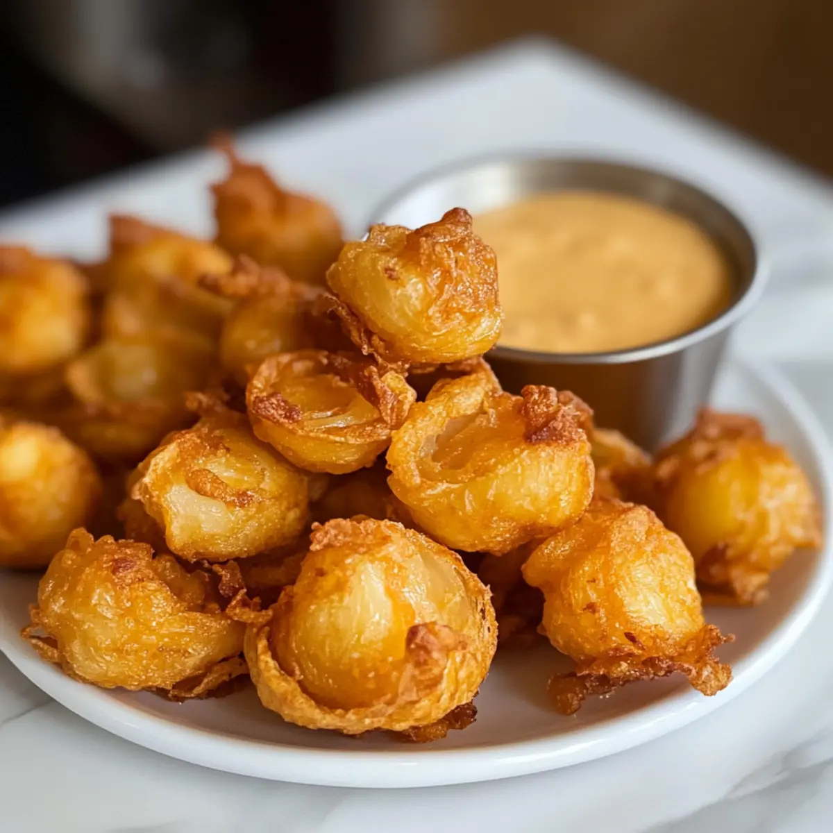 Luftgebratene Perlenzwiebeln – Knusprig und Lecker