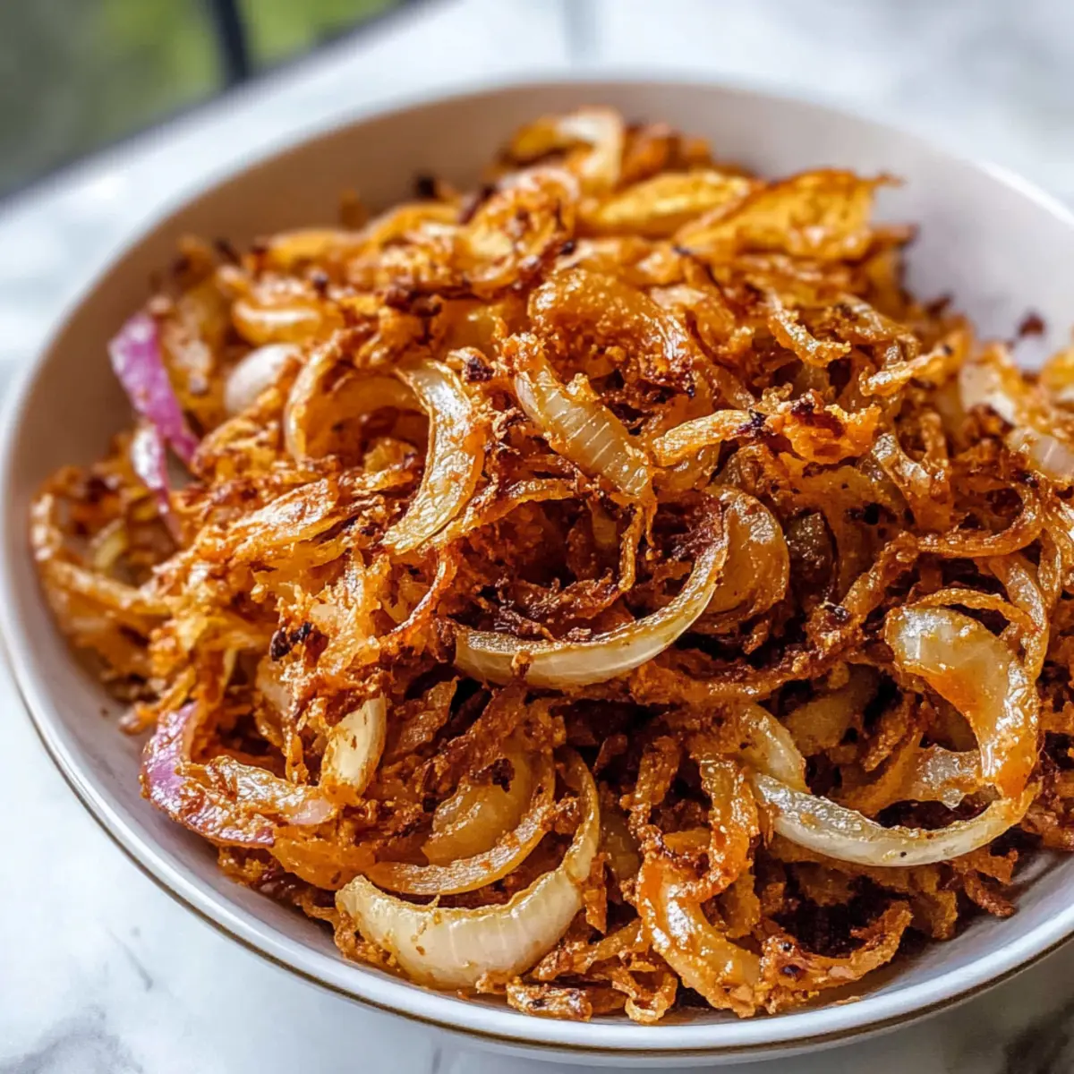 Luftfritteuse knusprige Zwiebeln leicht gemacht