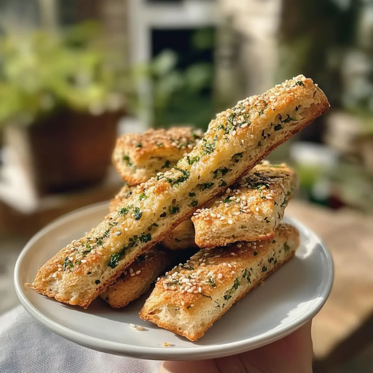 Bärlauchstangerl – Himmlisch leckere Kräuterstangen