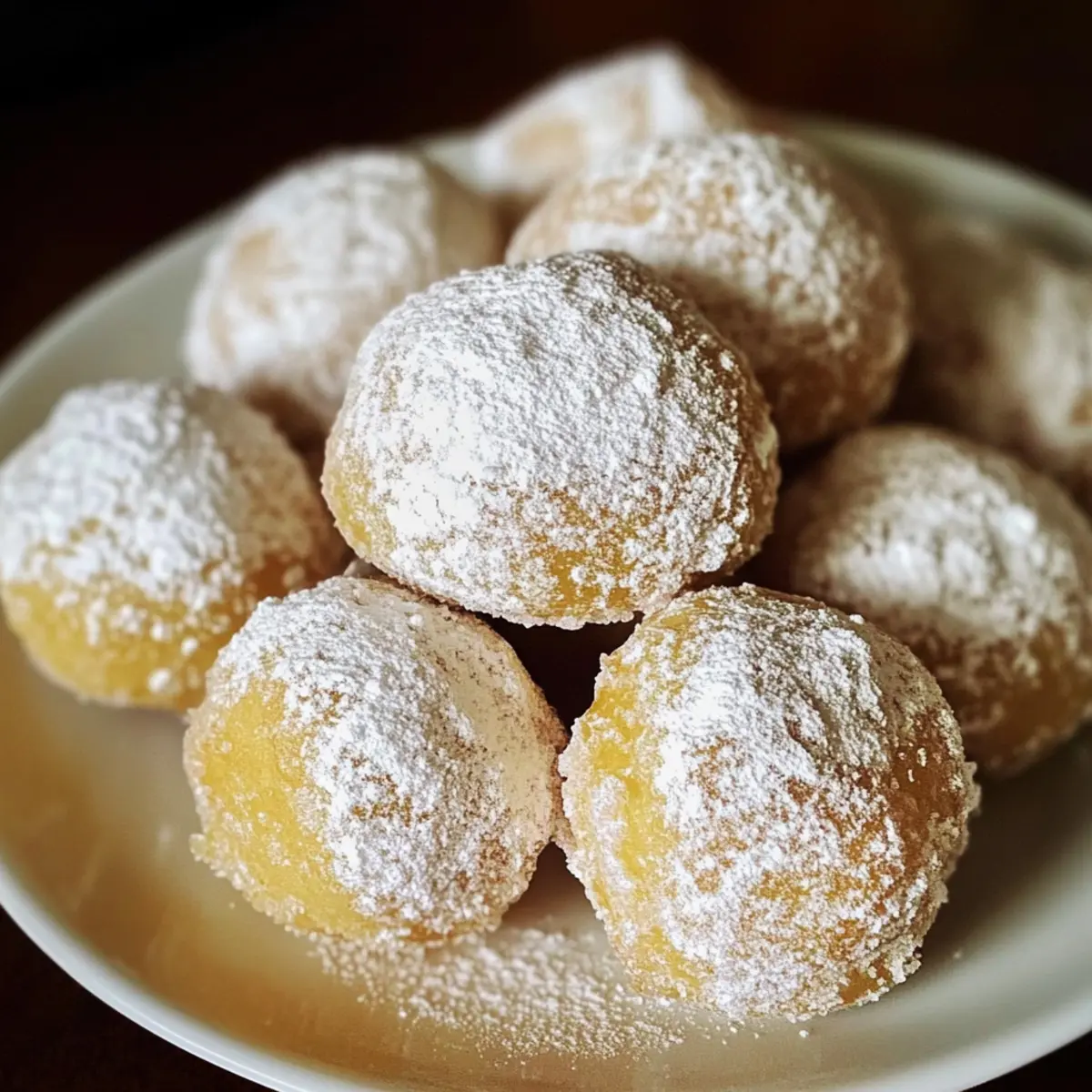 Gebackene Puderzucker-Donutlöcher leicht gemacht
