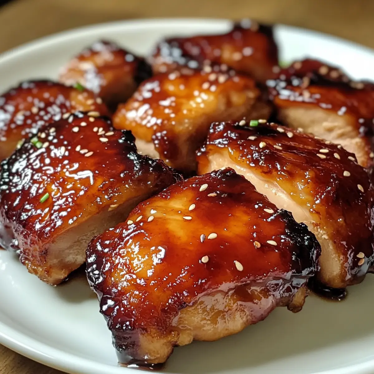 Schmackhaftes Char Siu Hähnchen für jeden Abend