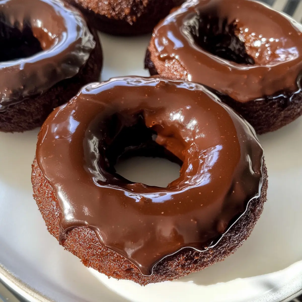 Schokoladenprotein-Donuts für gesunde Genießer