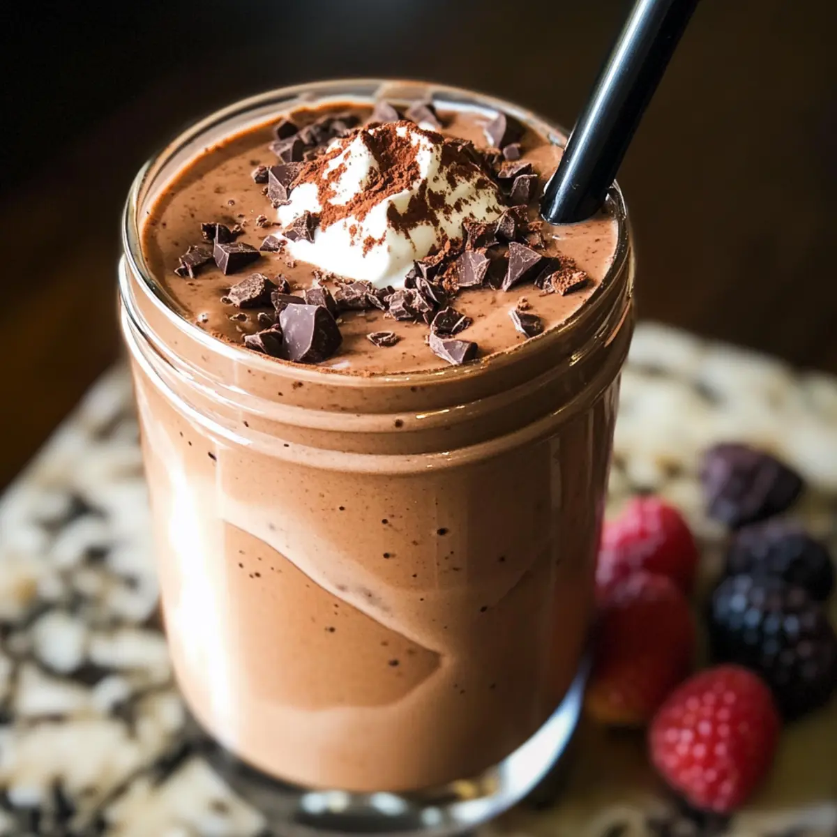 Schokoladenproteinshake – Cremig und individuell gestalten