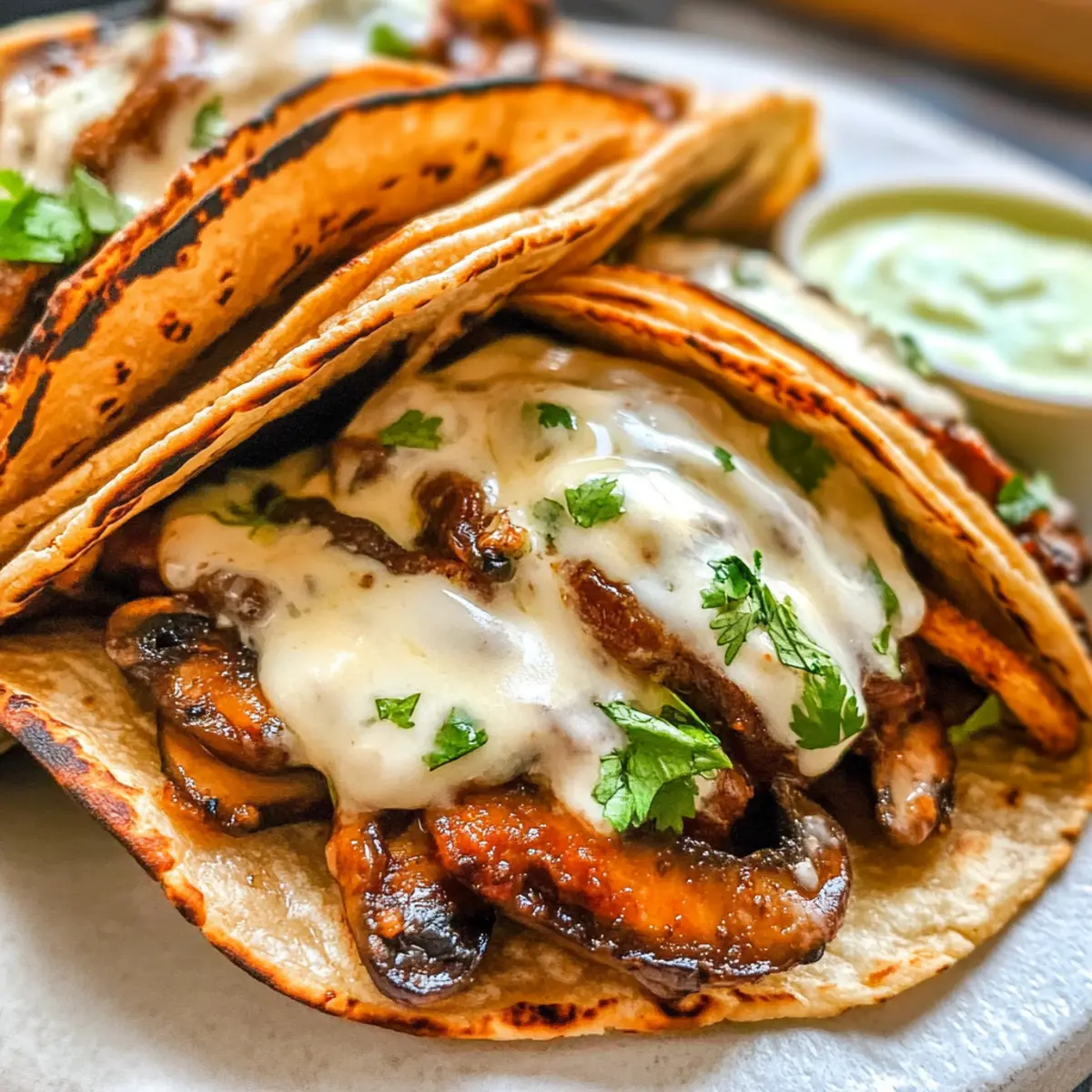 Krosse Pilz-Tacos für den ultimativen Genuss