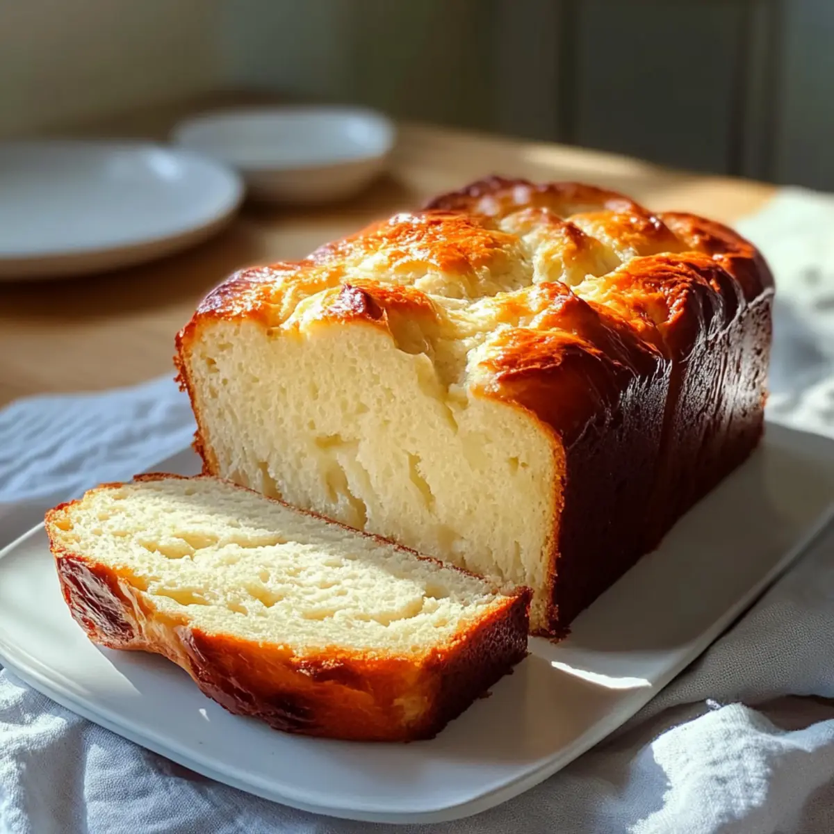 Flauschiges Null-Kohlenhydrat-Joghurt-Brot für Genießer