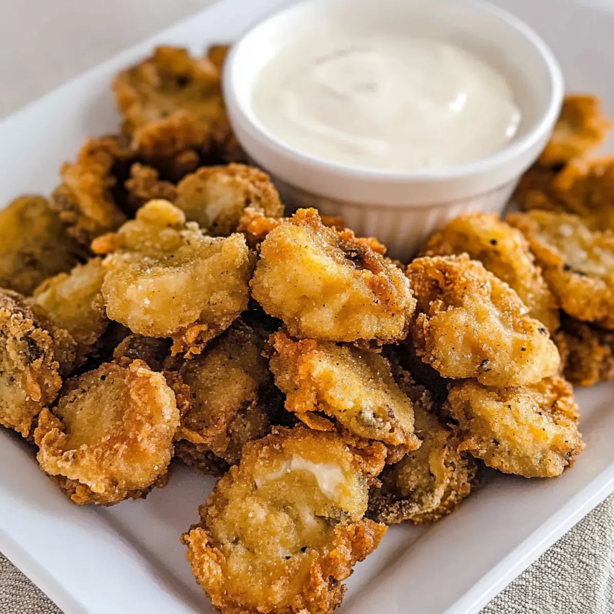 Frittierte Champignons – Knuspriger Genuss für jeden Anlass