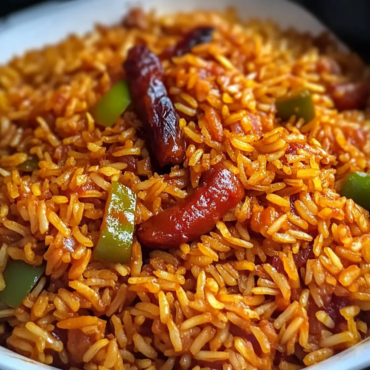 Ghana Jollof Reis: Ein rauchiges Festmahl