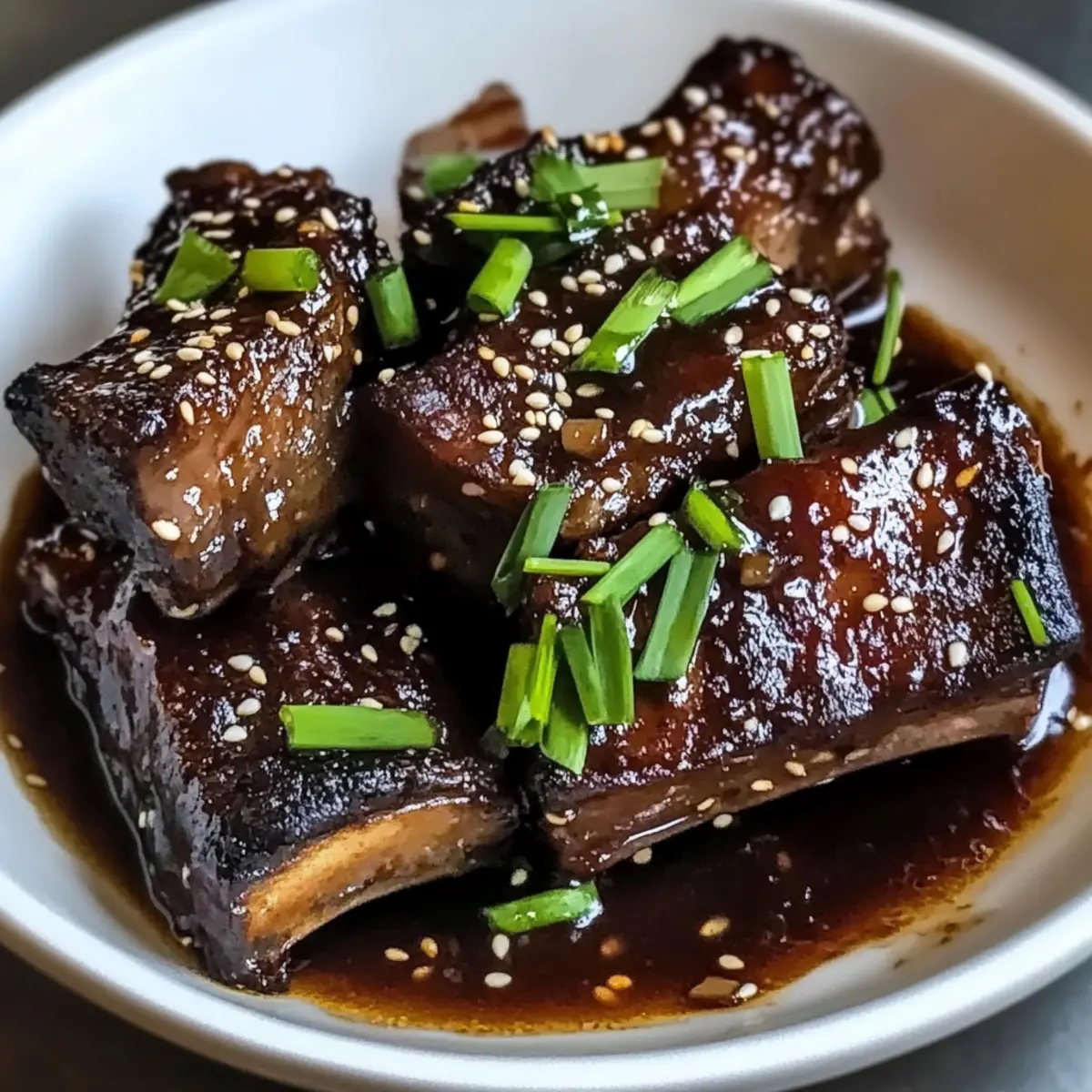 Ingwer-Miso geschmorte Rinderbrust für gemütliche Abende