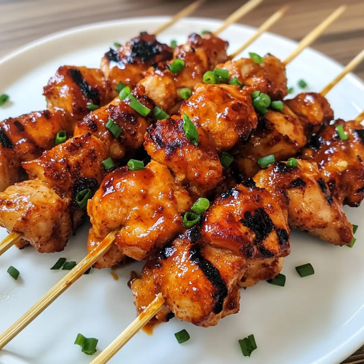 Koreanische Hähnchenspieße für dein Grillvergnügen