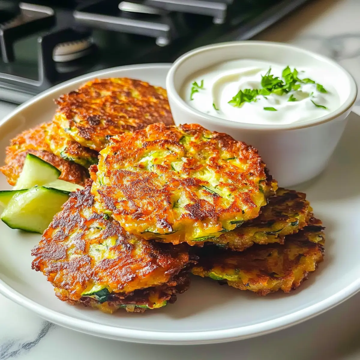 Libanesische Zucchini-Puffer für jeden Tag