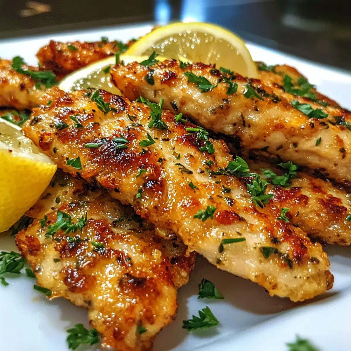 Mediterrane Hähnchenstreifen in 25 Minuten