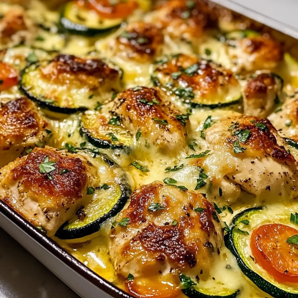Mediterranes Hühnchen Zucchini: Gesund und Lecker