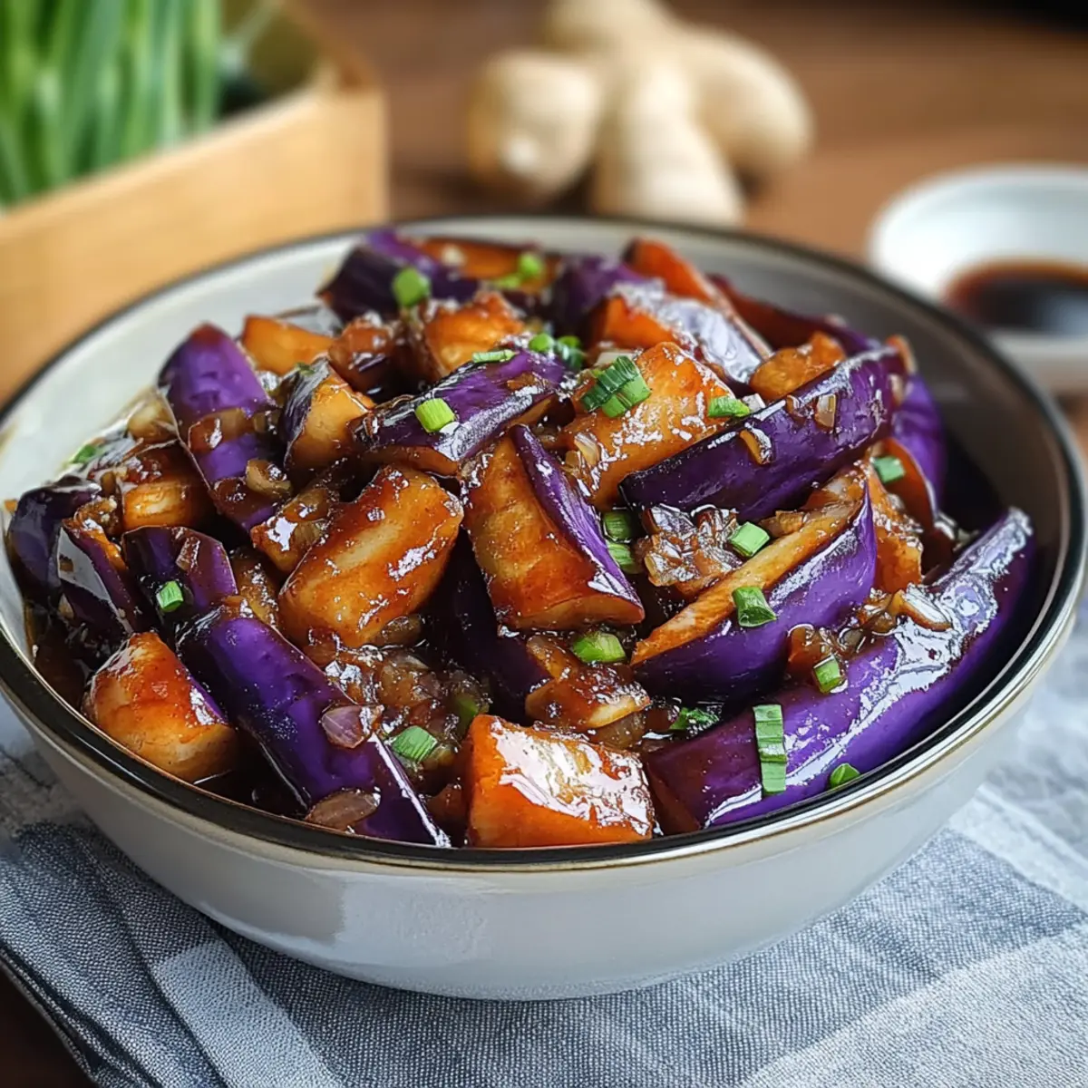 Sichuan-Aubergine einfach selbstgemacht