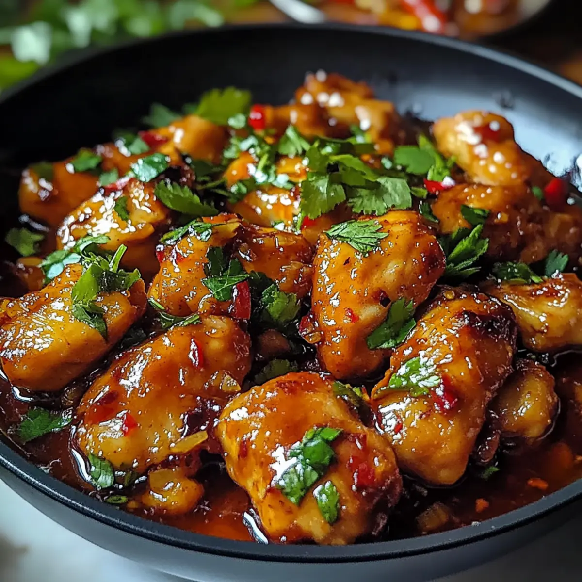 Süß und würziges thailändisches Hähnchen: Blitzschnell gemacht