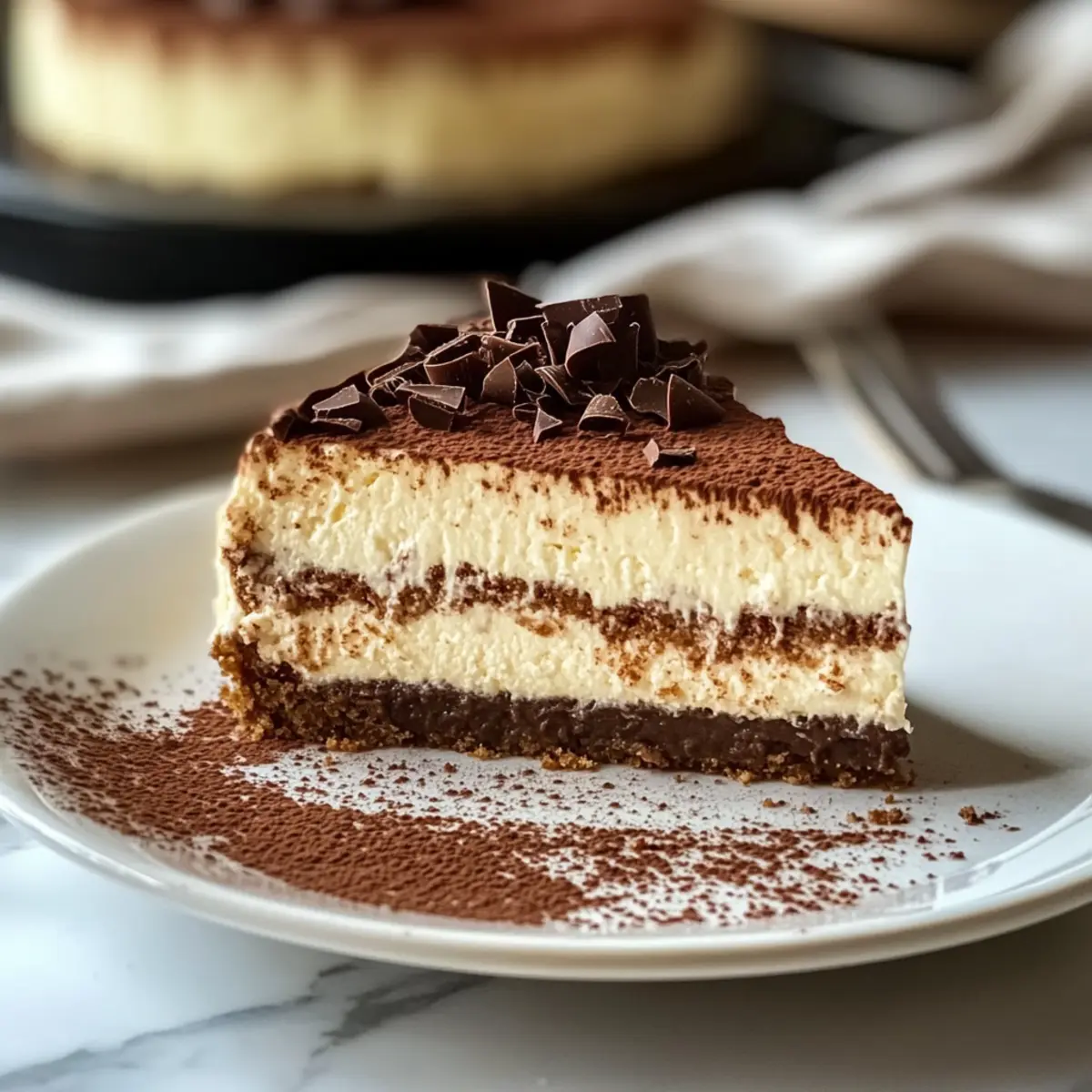 Tiramisu-Käsekuchen für besondere Anlässe