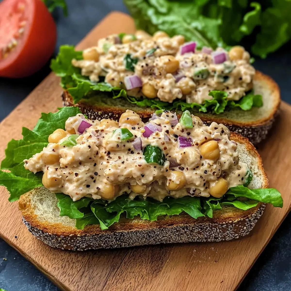 Veganer Thunfisch für ein schnelles Mittagessen