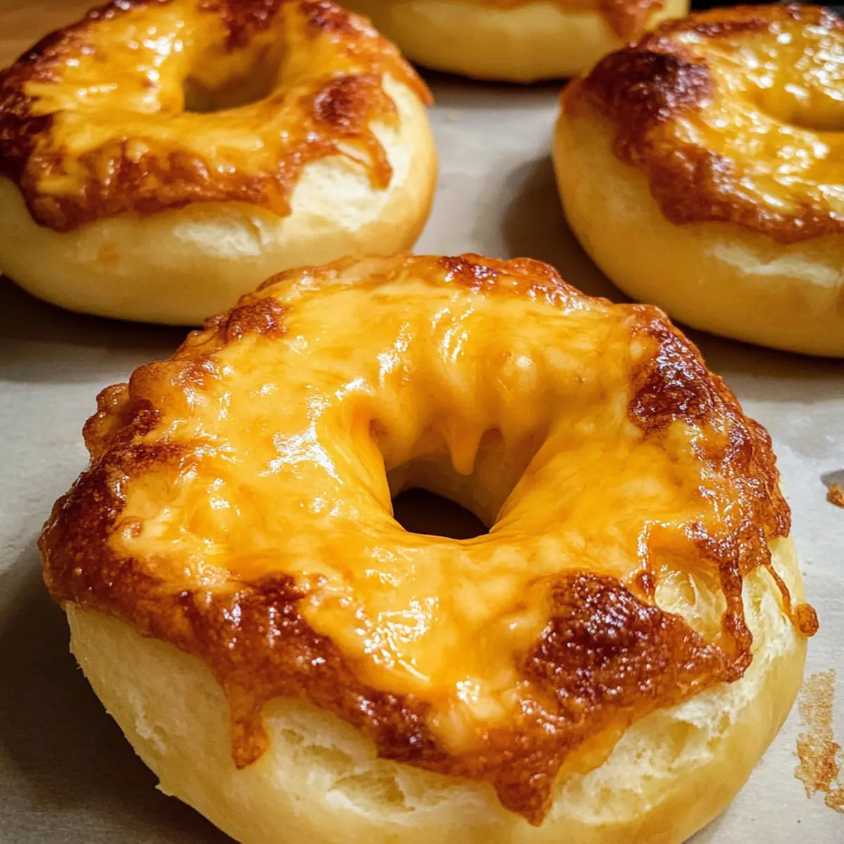 Cheddar-Käse-Bagel: Einfach und Himmlisch Lecker