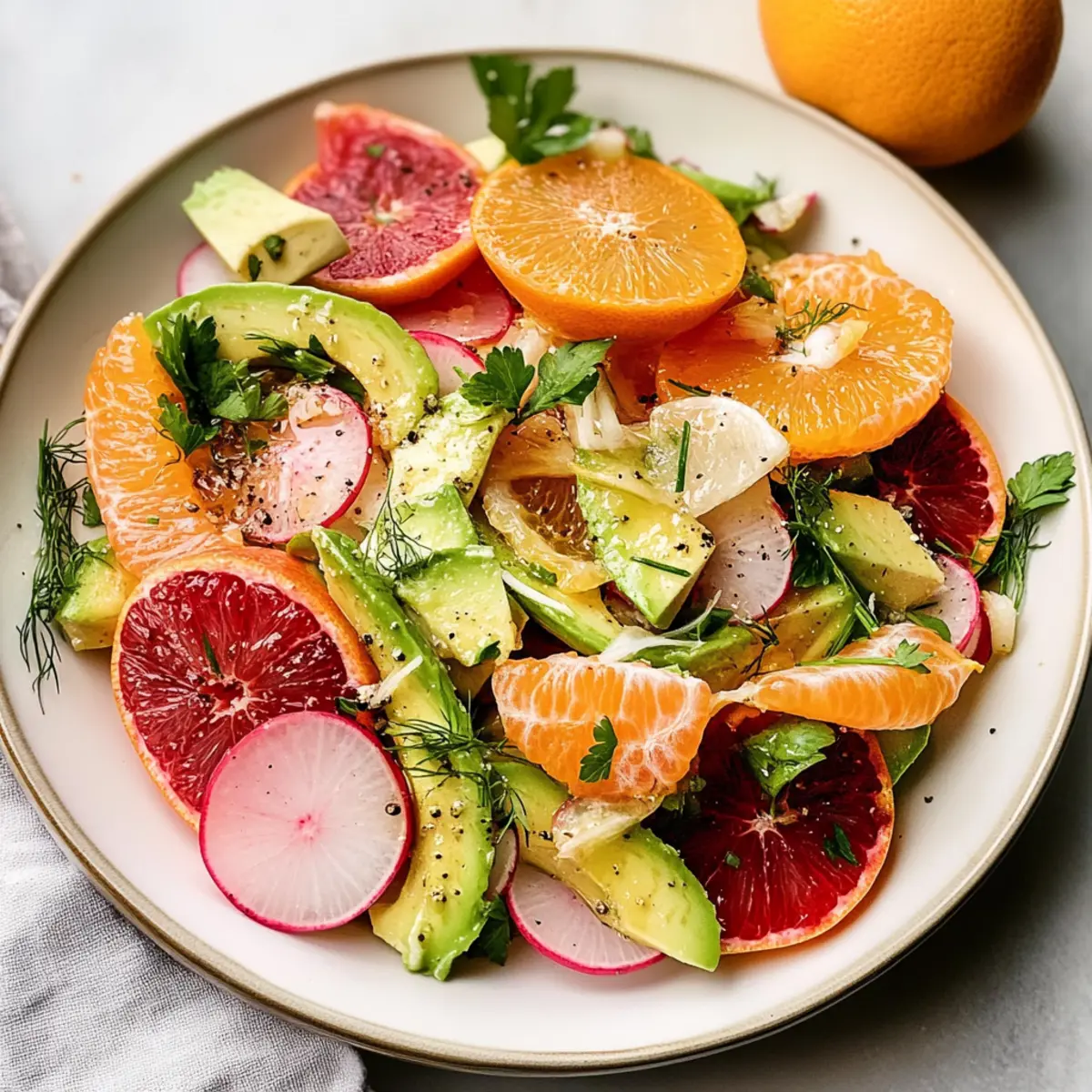 Citrus- und Fenchelsalat für frische Frühlingsgefühle