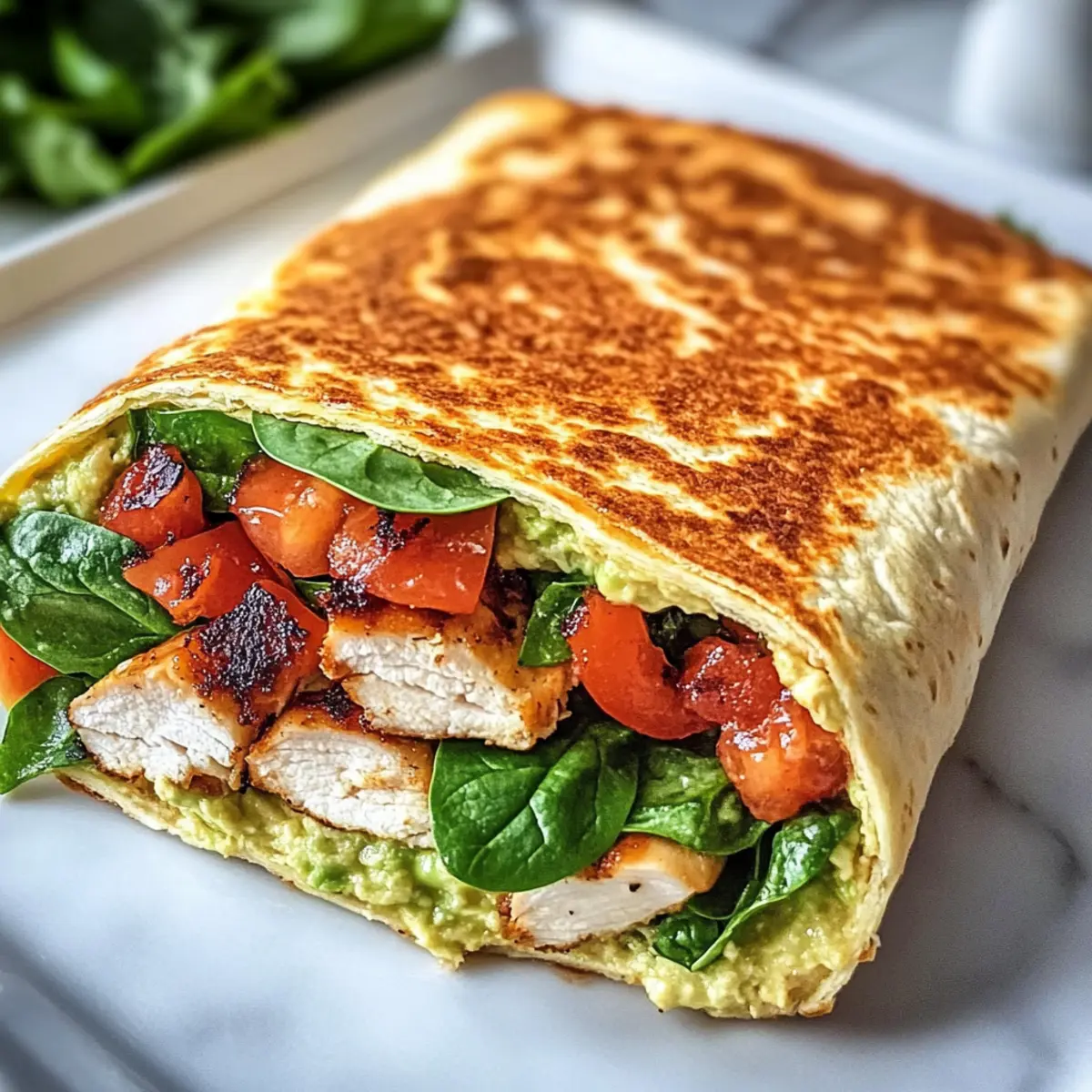 Hüttenkäse-Wraps für gesunde Snack-Momente
