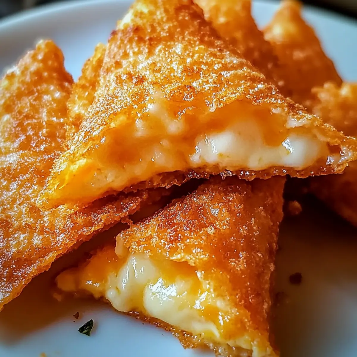 Knirschend frittierte Käse gefüllte Doritos Snacktraum