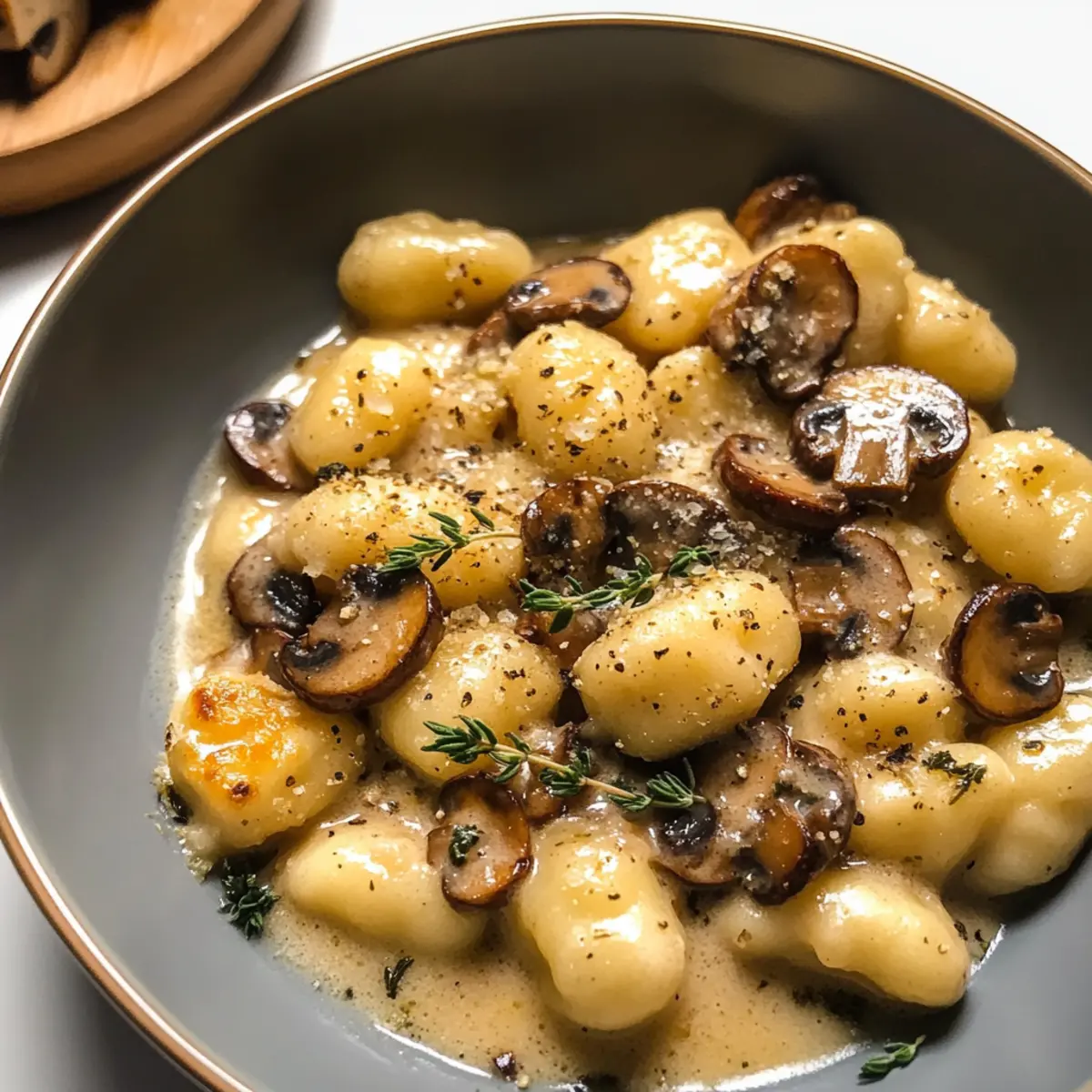 Gnocchi mit cremiger Pilzsauce für Feinschmecker