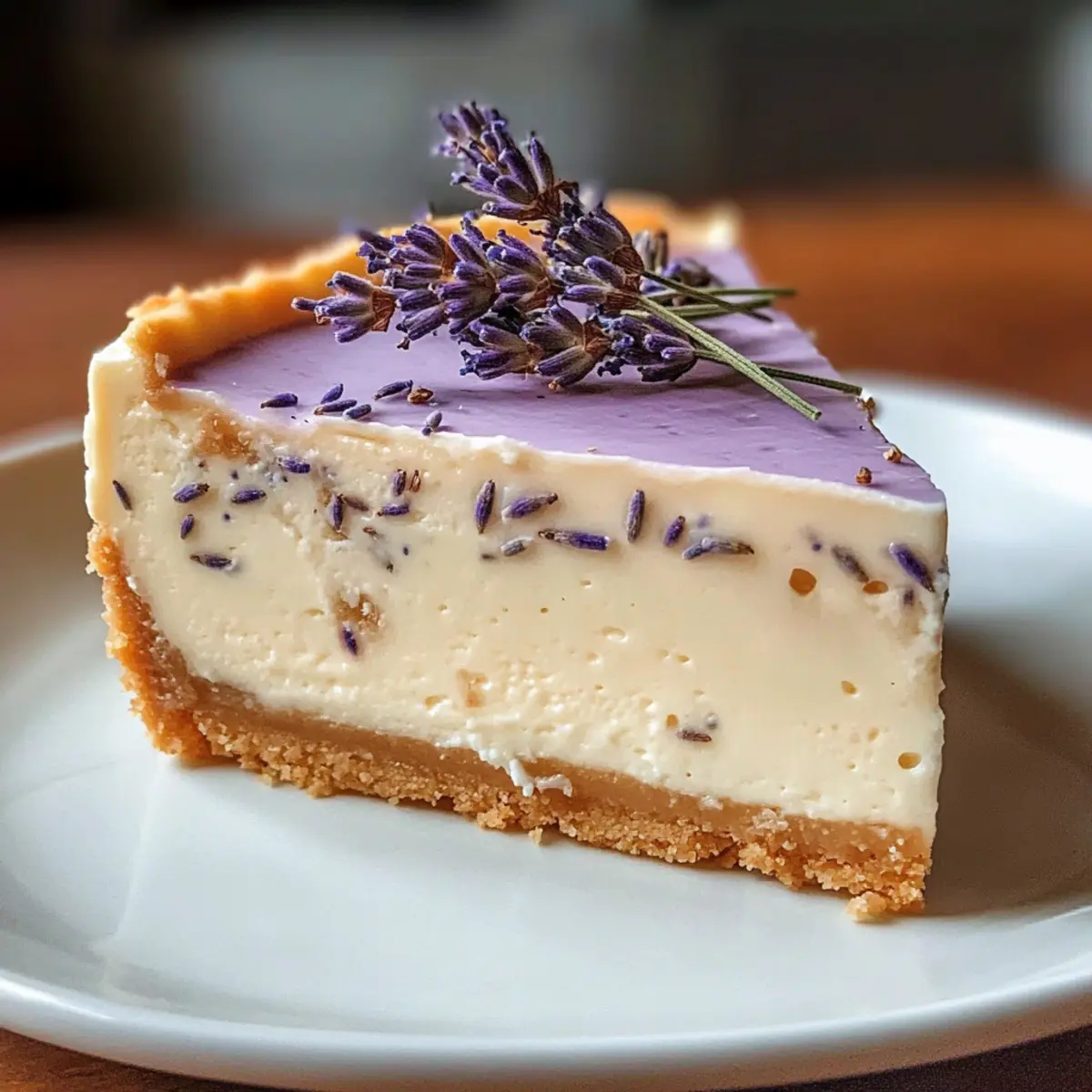 Honig Lavendel Käsekuchen für jede Gelegenheit