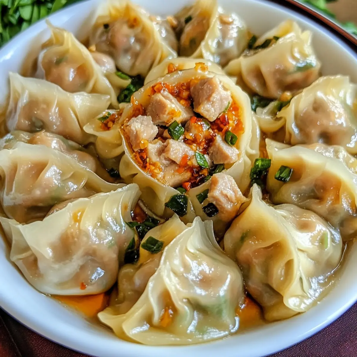 Kanom Jeeb: Einfache Thailändische Teigtaschen Rezept