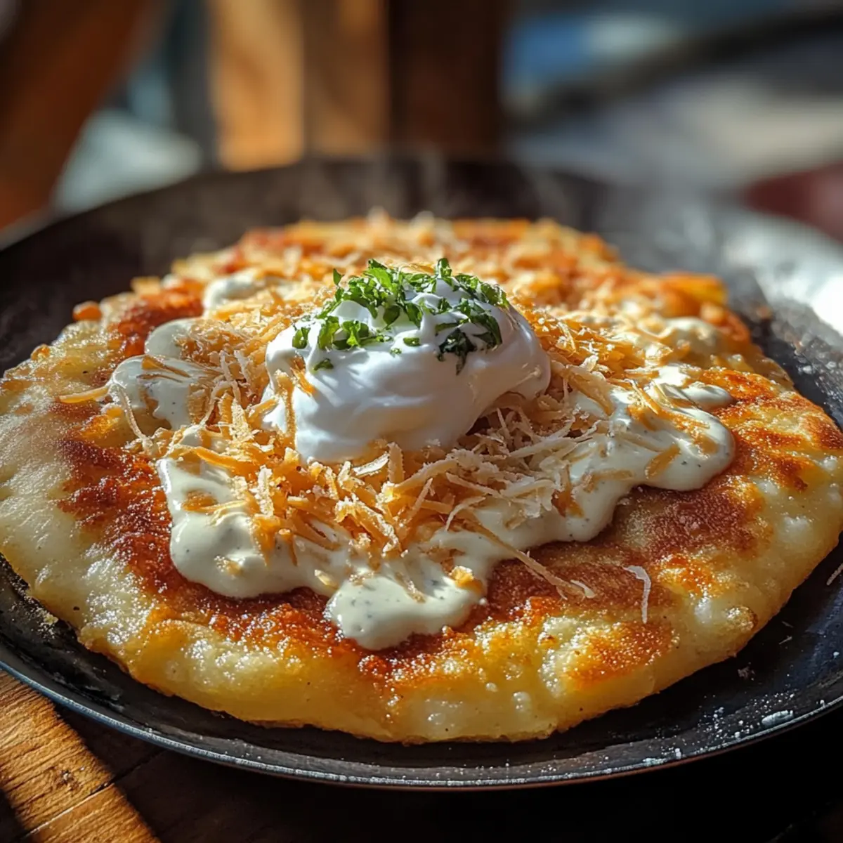 Knusprige Langos: Ungarisches Streetfood zum Genießen