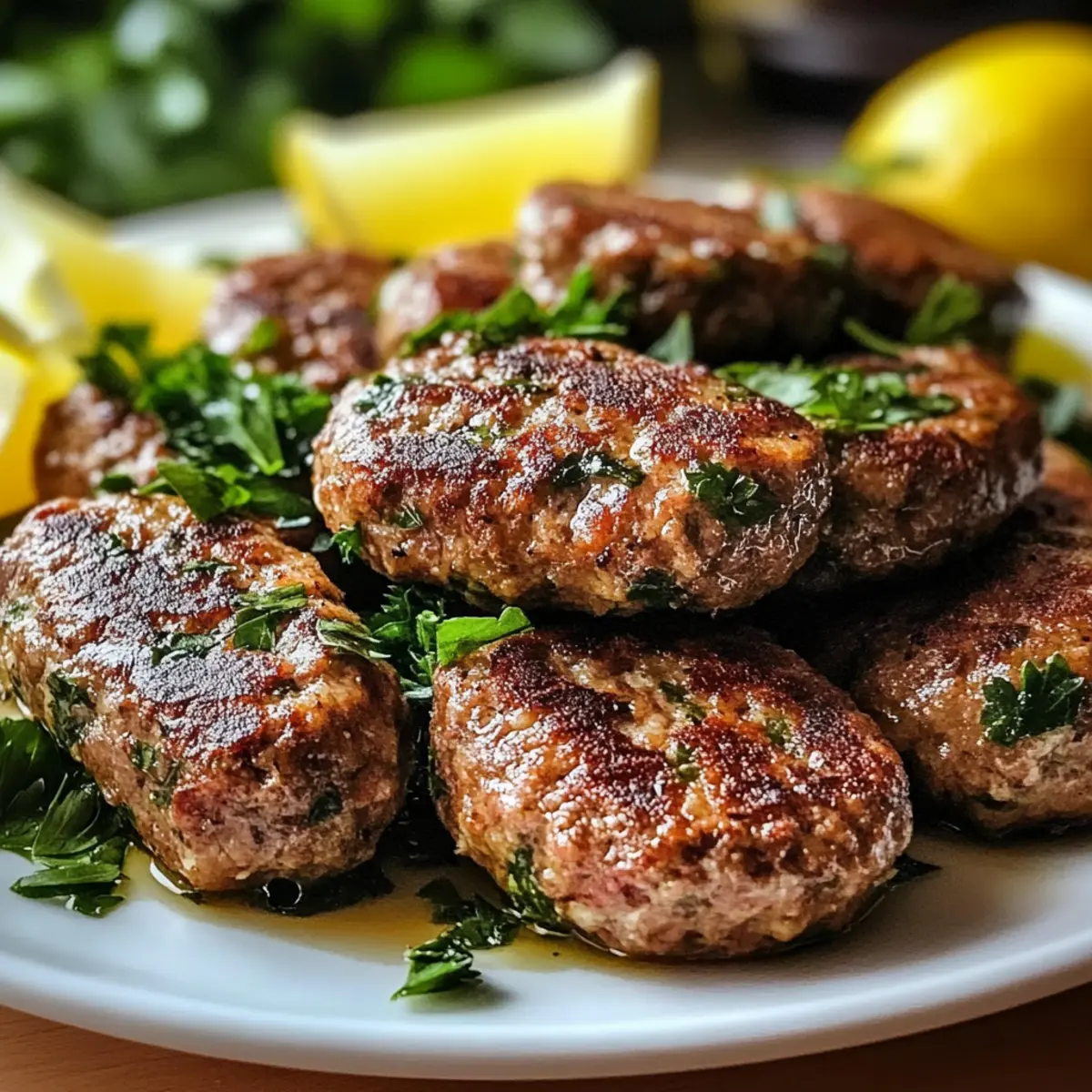 Libanesische Kafta: Saftige Fleischbällchen für alle