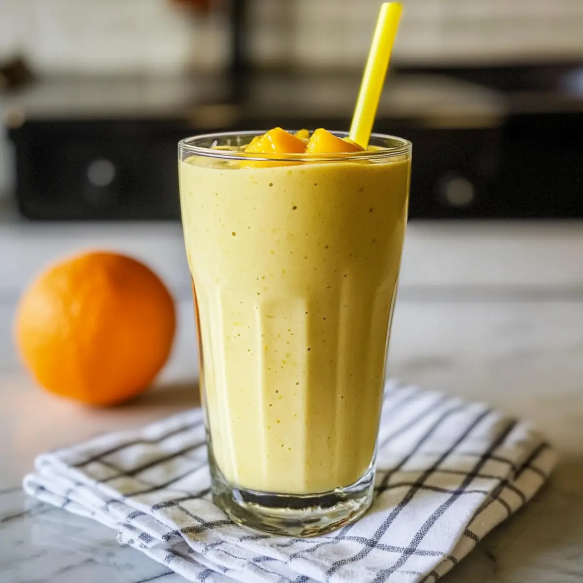 Mango-Orangen-Smoothie für einen frischen Start
