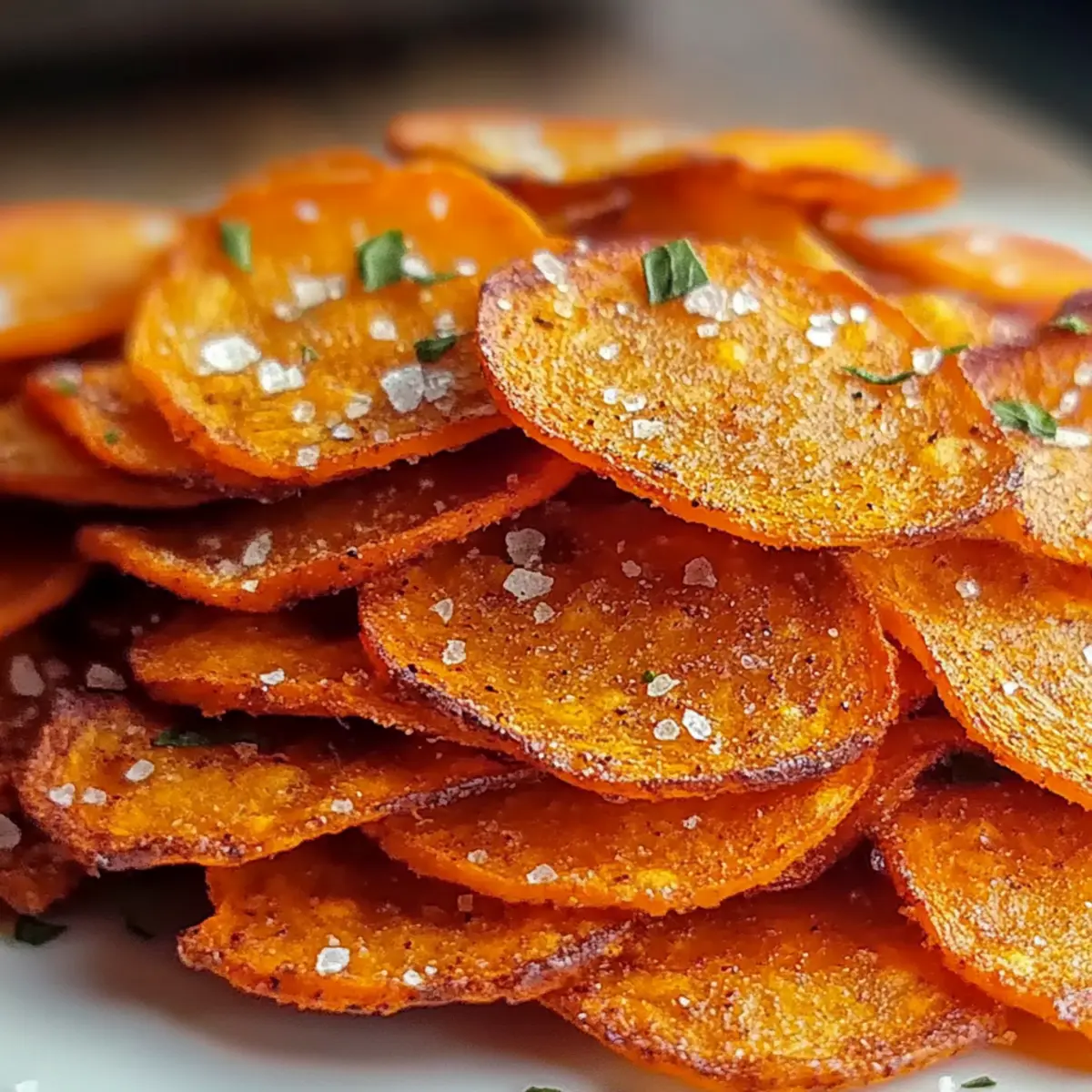 Möhrenchips: Knuspriger Snack für jeden Tag