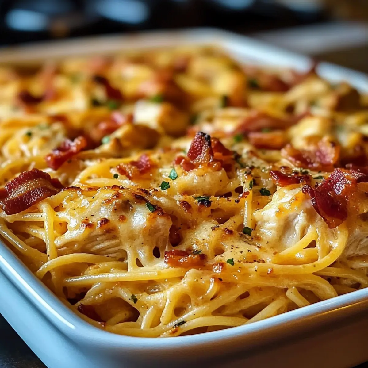Monterey-Hühnchen-Spaghetti für schnellen Genuss